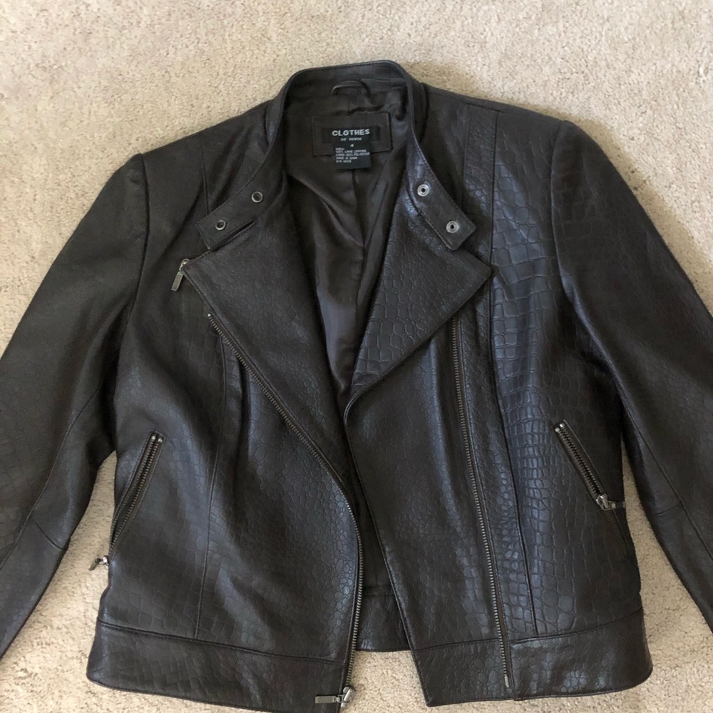 Lamb Leather Jacket Women’s Size 4